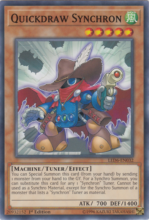 Quickdraw Synchron [LED6-EN032] Common | Gear Gaming Bentonville
