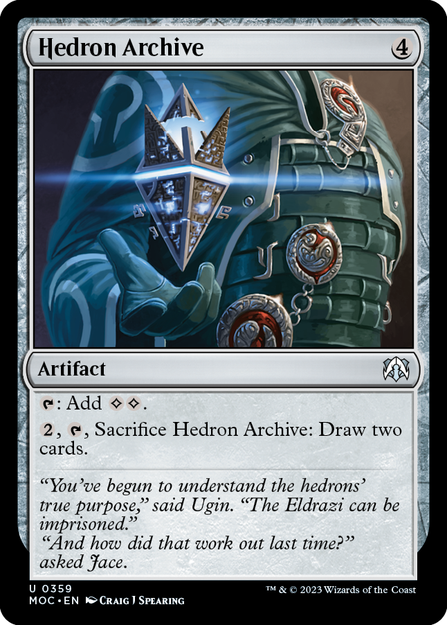 Hedron Archive [March of the Machine Commander] | Gear Gaming Bentonville