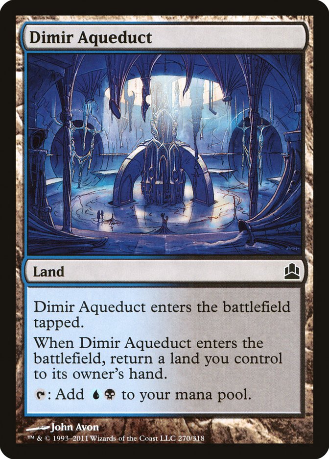 Dimir Aqueduct [Commander 2011] | Gear Gaming Bentonville