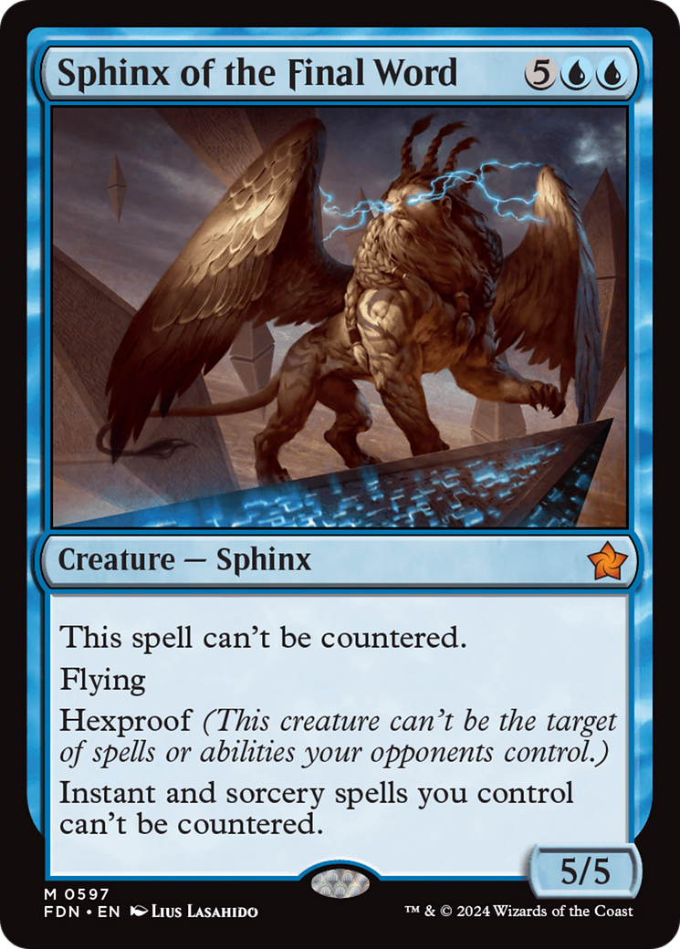 Sphinx of the Final Word [Foundations] | Gear Gaming Bentonville