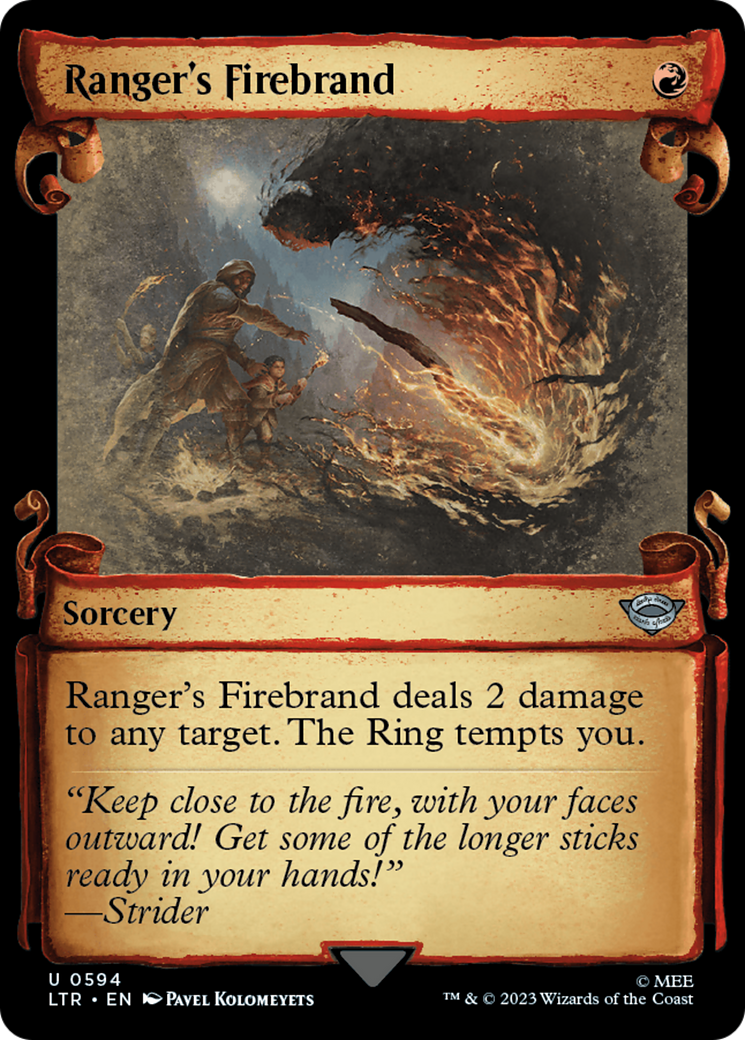 Ranger's Firebrand [The Lord of the Rings: Tales of Middle-Earth Showcase Scrolls] | Gear Gaming Bentonville