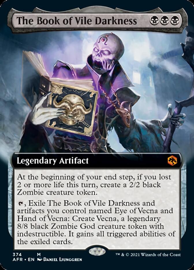 The Book of Vile Darkness (Extended Art) [Dungeons & Dragons: Adventures in the Forgotten Realms] | Gear Gaming Bentonville