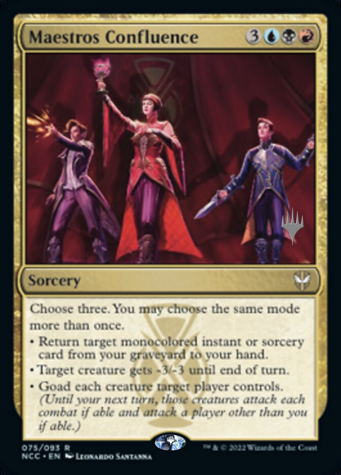 Maestros Confluence (Promo Pack) [Streets of New Capenna Commander Promos] | Gear Gaming Bentonville