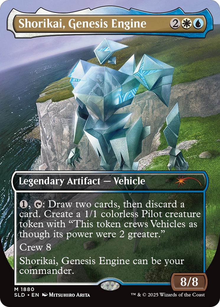 Shorikai, Genesis Engine (Rainbow Foil) [Secret Lair Drop Series] | Gear Gaming Bentonville