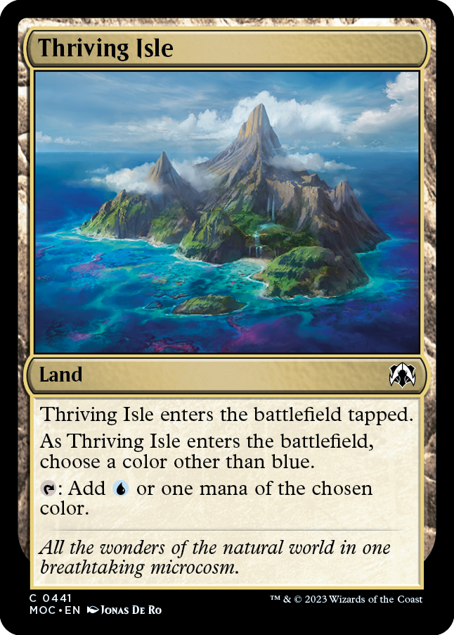 Thriving Isle [March of the Machine Commander] | Gear Gaming Bentonville