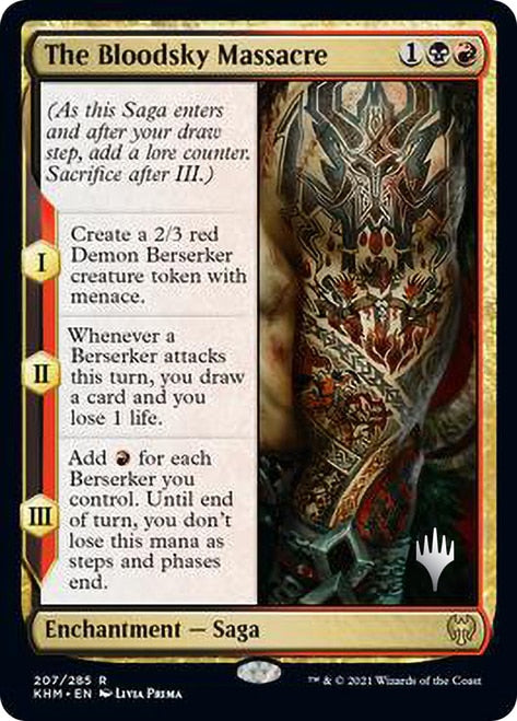 The Bloodsky Massacre (Promo Pack) [Kaldheim Promos] | Gear Gaming Bentonville