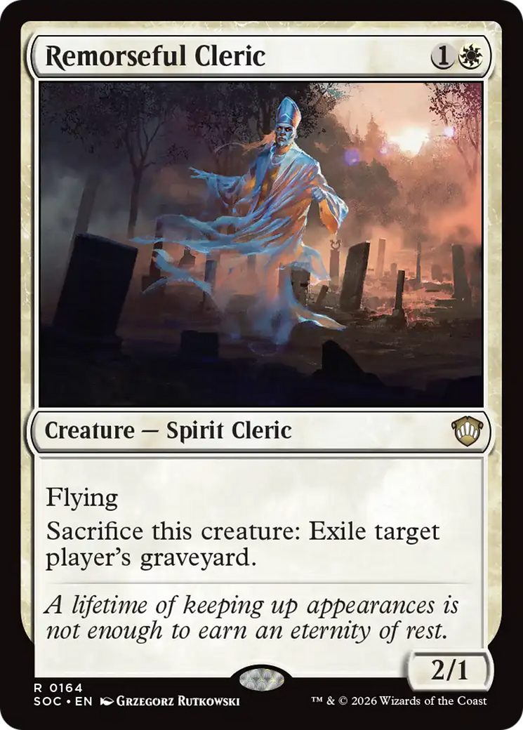 Remorseful Cleric [Secrets of Strixhaven Commander] | Gear Gaming Bentonville