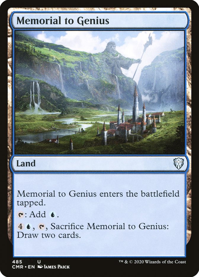 Memorial to Genius [Commander Legends] | Gear Gaming Bentonville