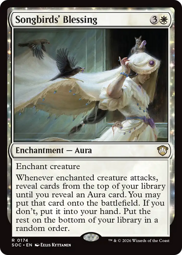 Songbirds' Blessing [Secrets of Strixhaven Commander] | Gear Gaming Bentonville