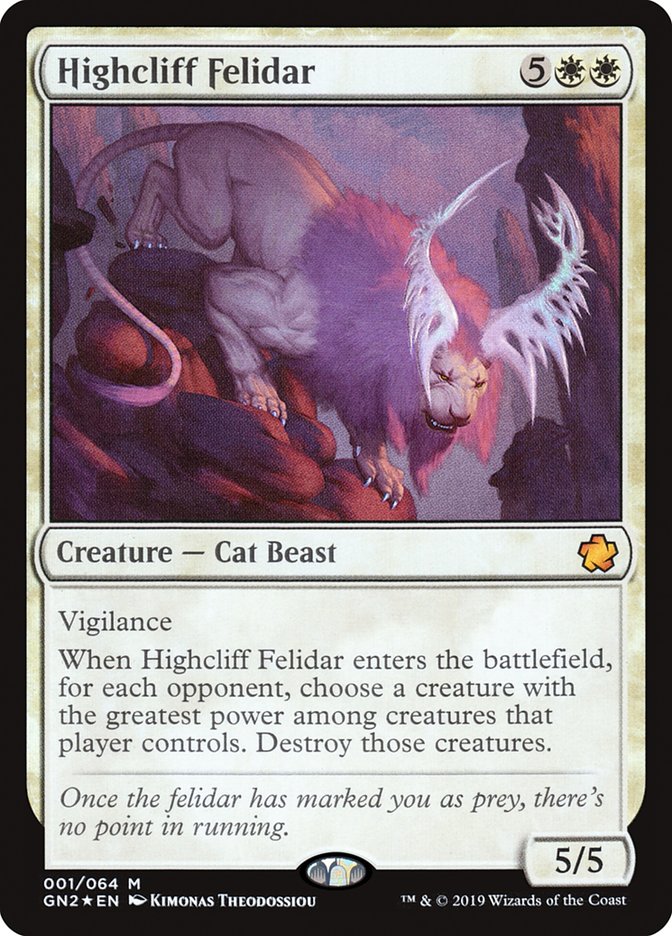 Highcliff Felidar [Game Night 2019] | Gear Gaming Bentonville
