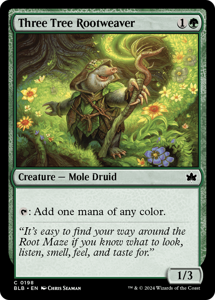 Three Tree Rootweaver [Bloomburrow] | Gear Gaming Bentonville