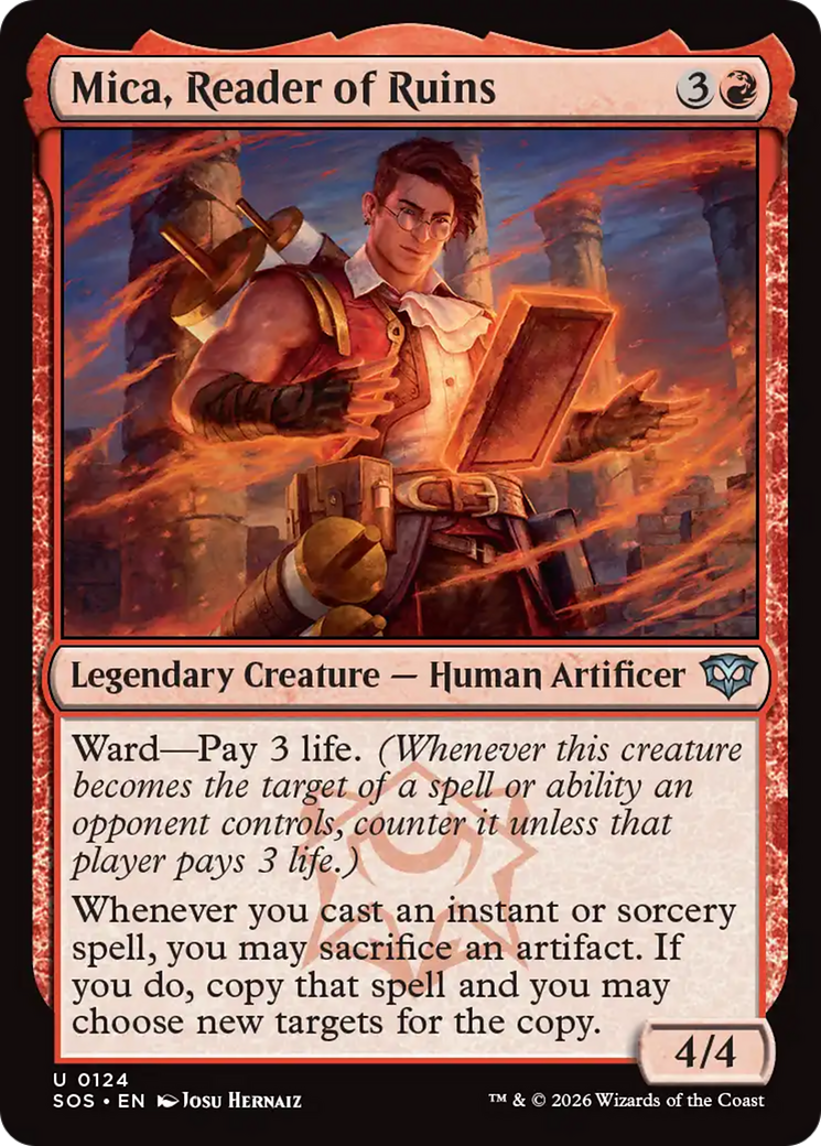 Mica, Reader of Ruins [Secrets of Strixhaven] | Gear Gaming Bentonville