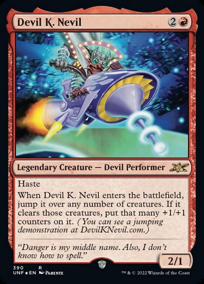 Devil K. Nevil (Galaxy Foil) [Unfinity] | Gear Gaming Bentonville