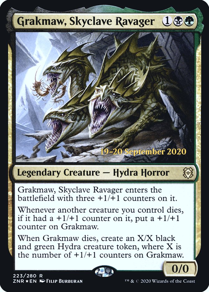 Grakmaw, Skyclave Ravager [Zendikar Rising Prerelease Promos] | Gear Gaming Bentonville
