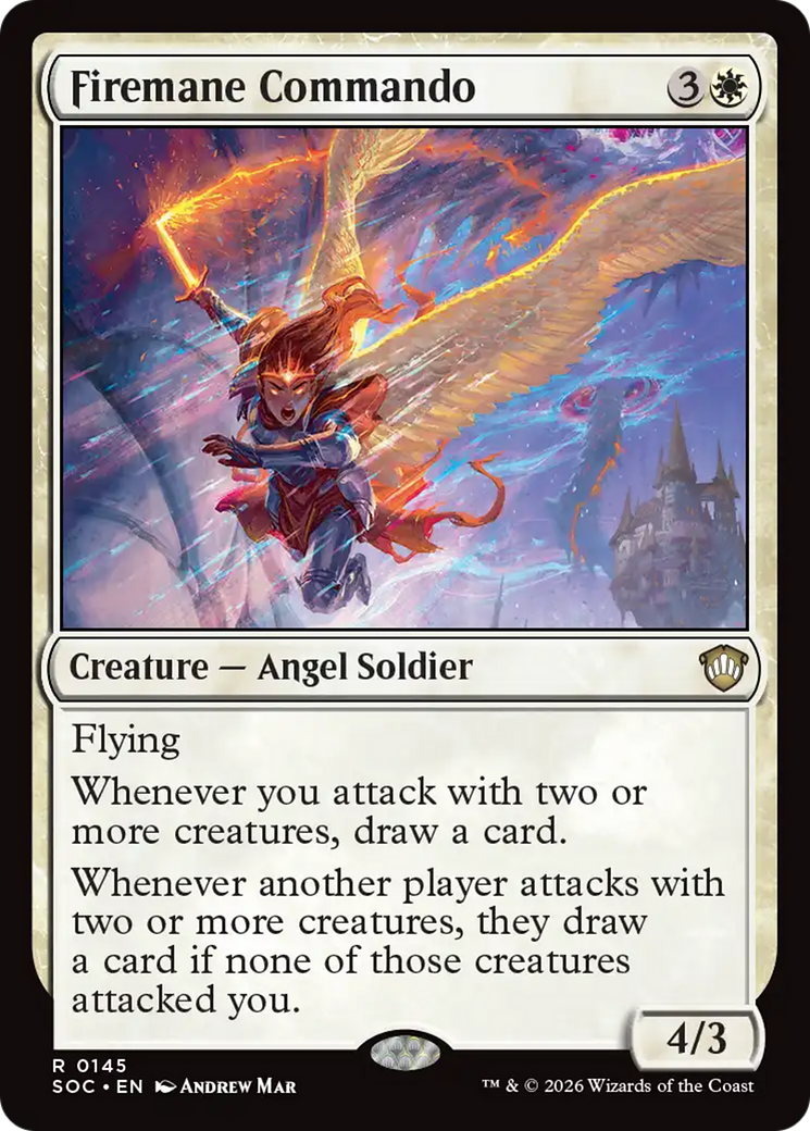 Firemane Commando [Secrets of Strixhaven Commander] | Gear Gaming Bentonville