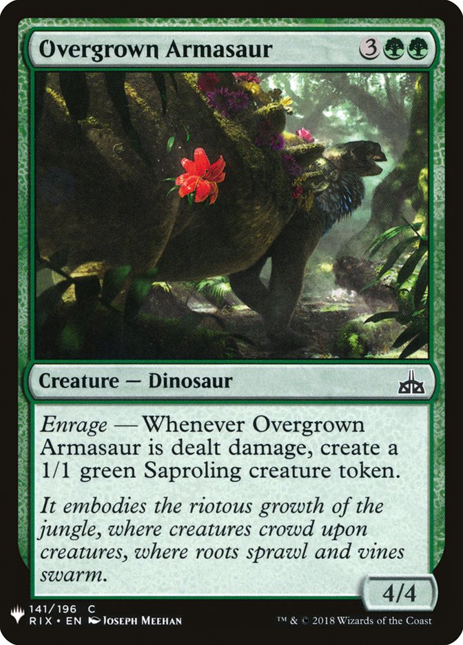 Overgrown Armasaur [Mystery Booster] | Gear Gaming Bentonville