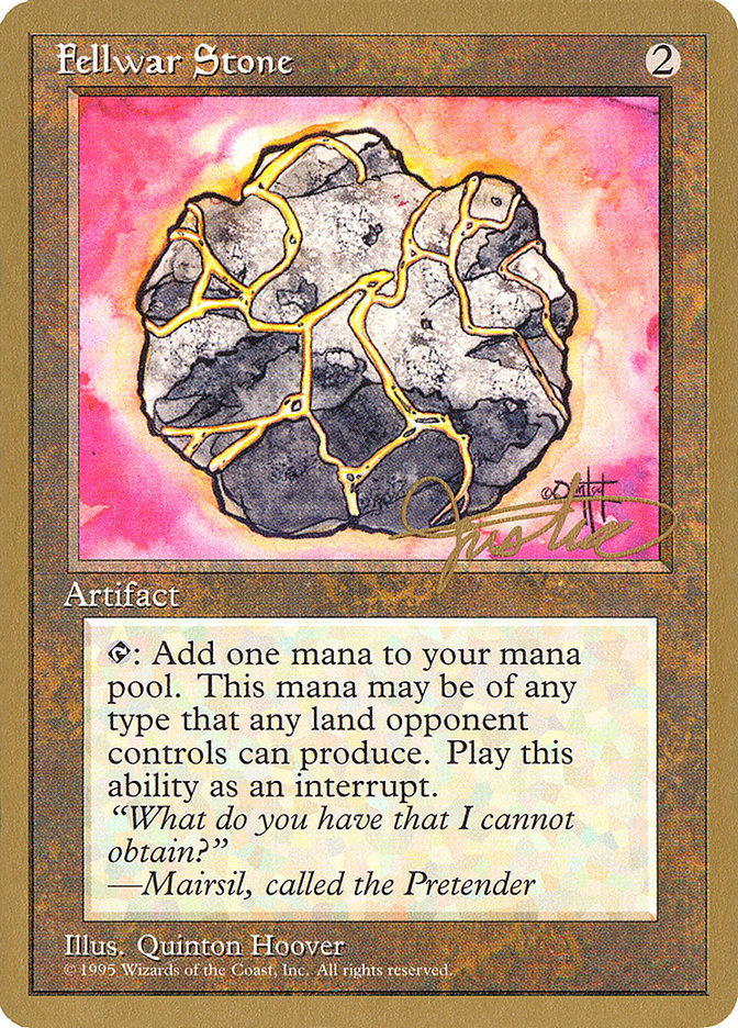 Fellwar Stone (Mark Justice) [Pro Tour Collector Set] | Gear Gaming Bentonville
