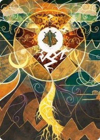 Lightning Bolt Art Card [Strixhaven: School of Mages Art Series] | Gear Gaming Bentonville