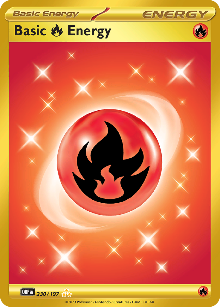 Basic Fire Energy (230/197) [Scarlet & Violet: Obsidian Flames] | Gear Gaming Bentonville