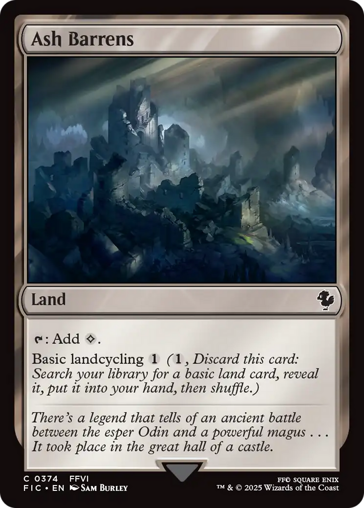 Ash Barrens [FINAL FANTASY Commander] | Gear Gaming Bentonville