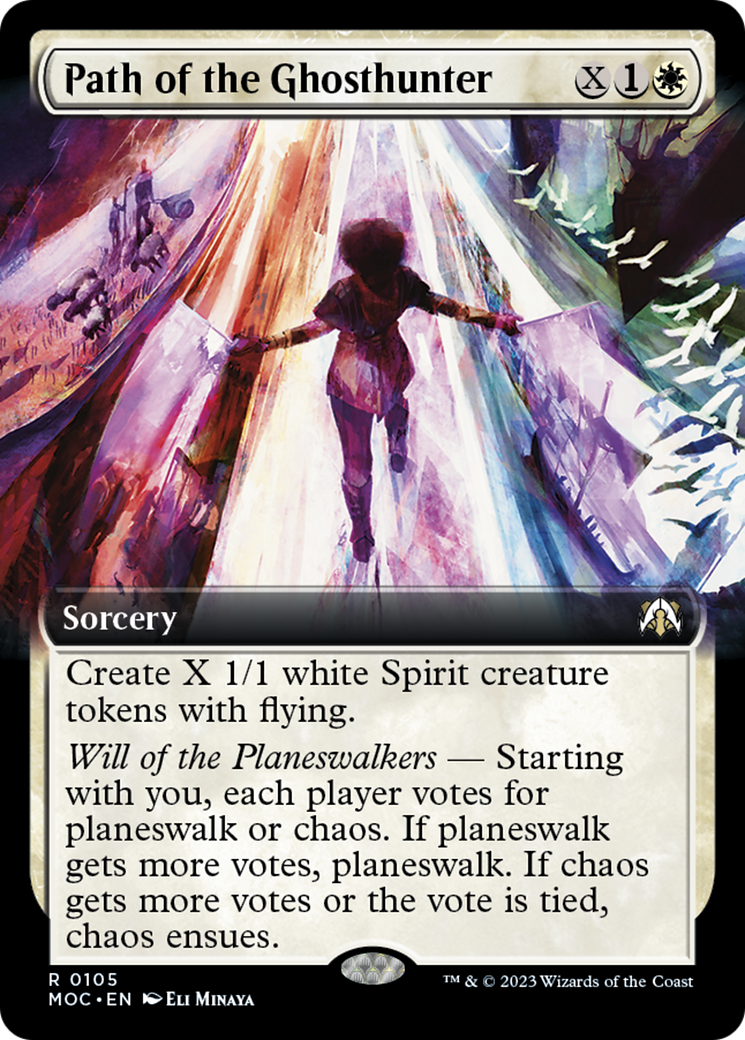 Path of the Ghosthunter (Extended Art) [March of the Machine Commander] | Gear Gaming Bentonville