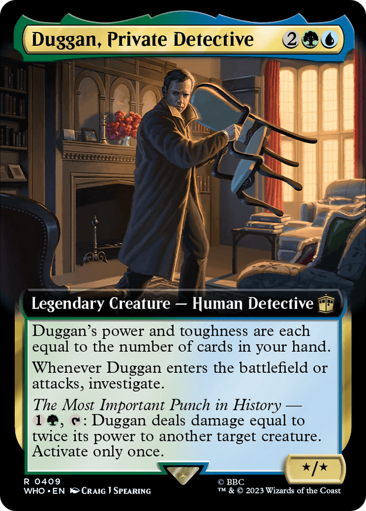 Duggan, Private Detective (Extended Art) [Doctor Who] | Gear Gaming Bentonville