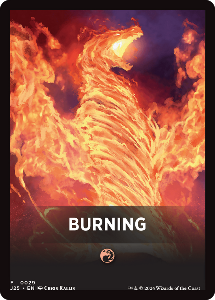 Burning Theme Card [Foundations Jumpstart Front Cards] | Gear Gaming Bentonville