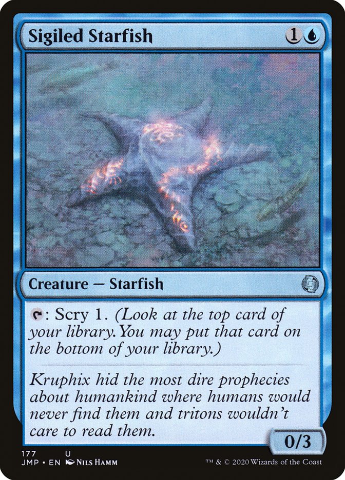 Sigiled Starfish [Jumpstart] | Gear Gaming Bentonville