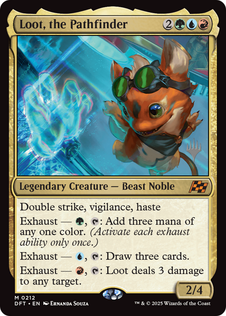 Loot, the Pathfinder (Promo Pack) [Aetherdrift Promos] | Gear Gaming Bentonville