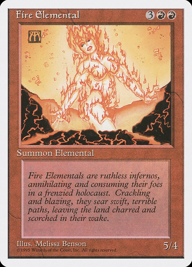 Fire Elemental [Fourth Edition] | Gear Gaming Bentonville