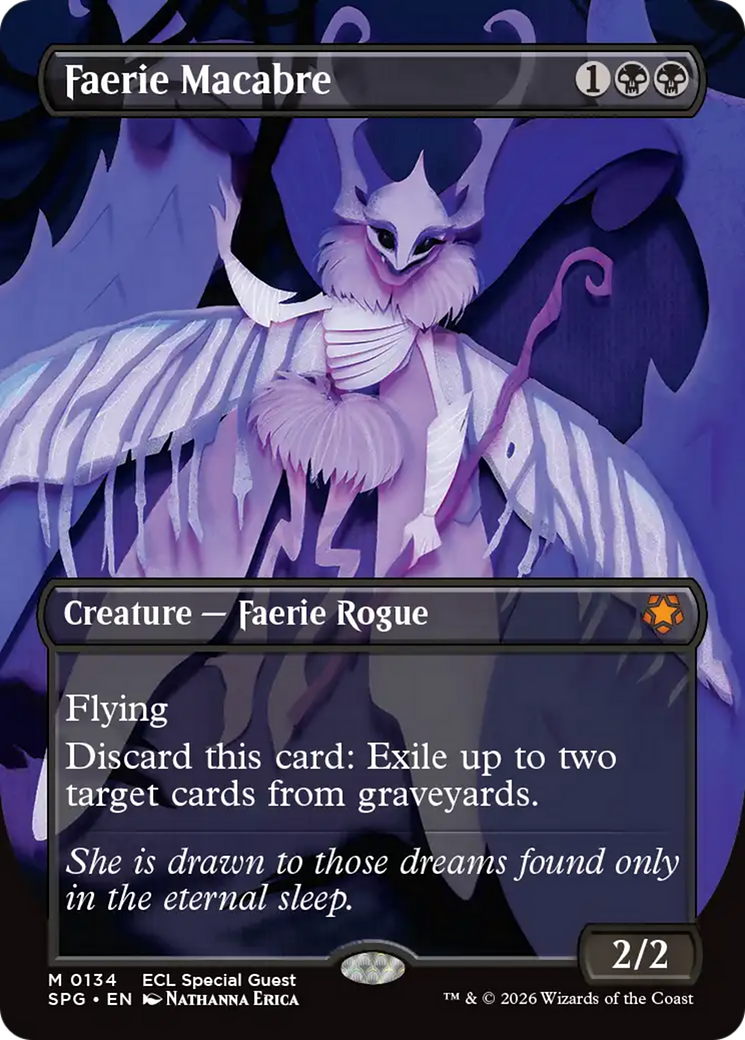 Faerie Macabre (Borderless) [Lorwyn Eclipsed Special Guests] | Gear Gaming Bentonville