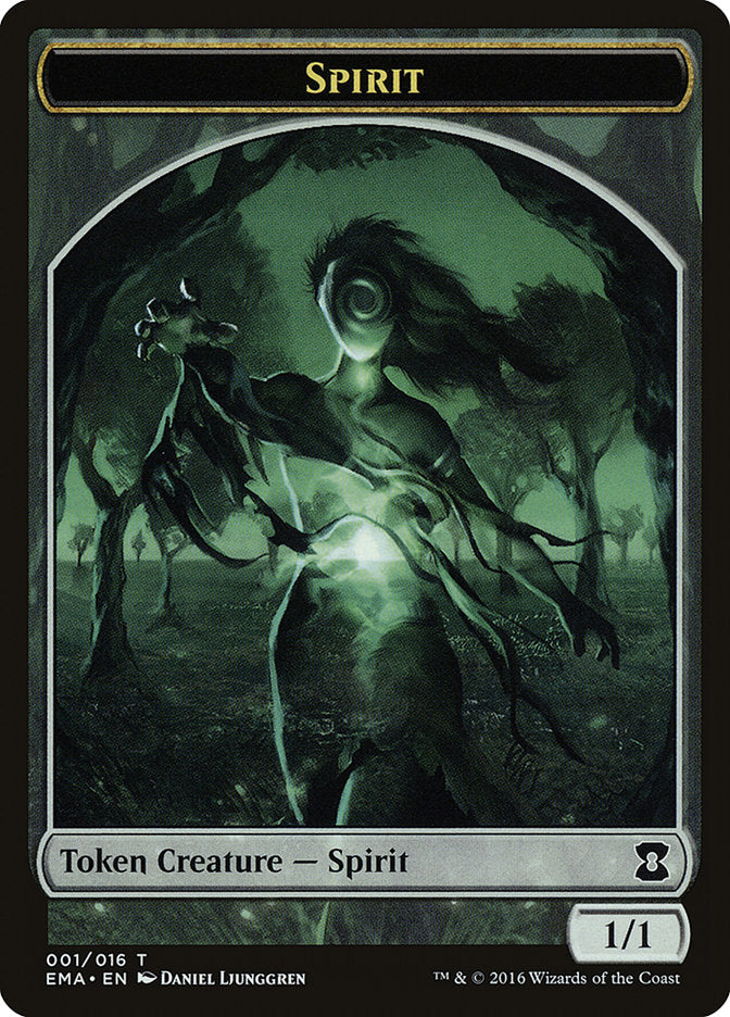 Spirit Token (001/016) [Eternal Masters Tokens] | Gear Gaming Bentonville