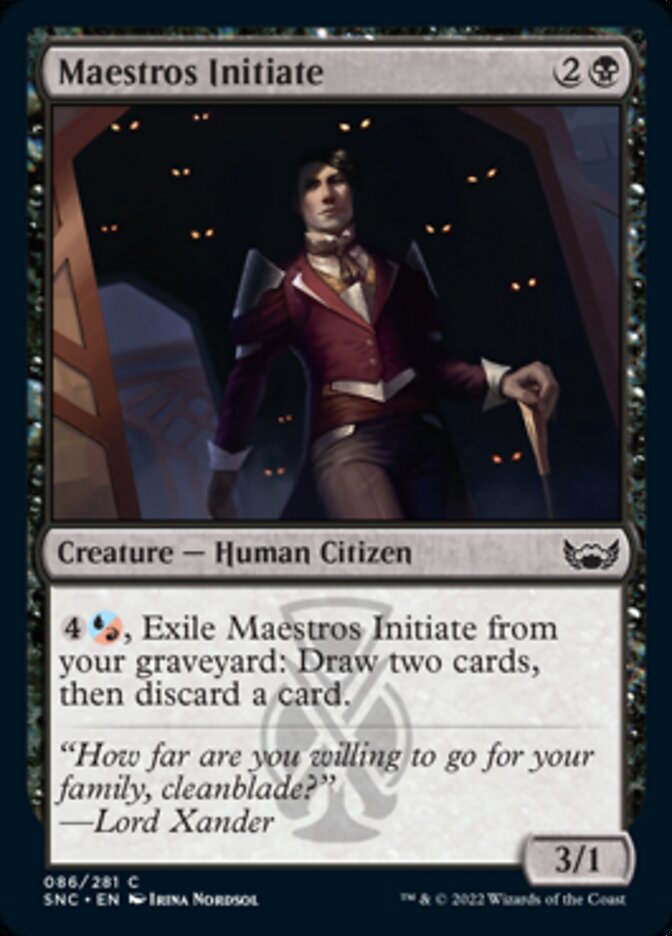 Maestros Initiate [Streets of New Capenna] | Gear Gaming Bentonville