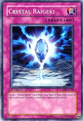 Crystal Raigeki [FOTB-EN048] Common | Gear Gaming Bentonville