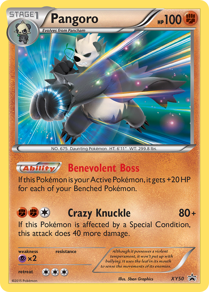 Pangoro (XY50) [XY: Black Star Promos] | Gear Gaming Bentonville