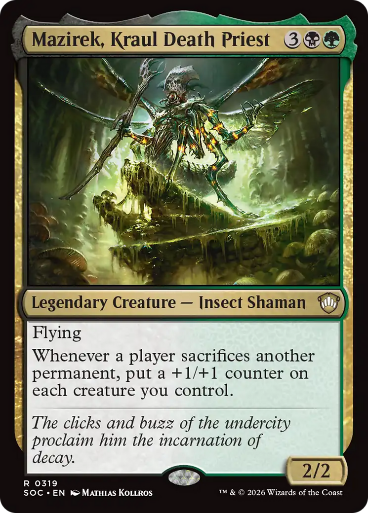 Mazirek, Kraul Death Priest [Secrets of Strixhaven Commander] | Gear Gaming Bentonville