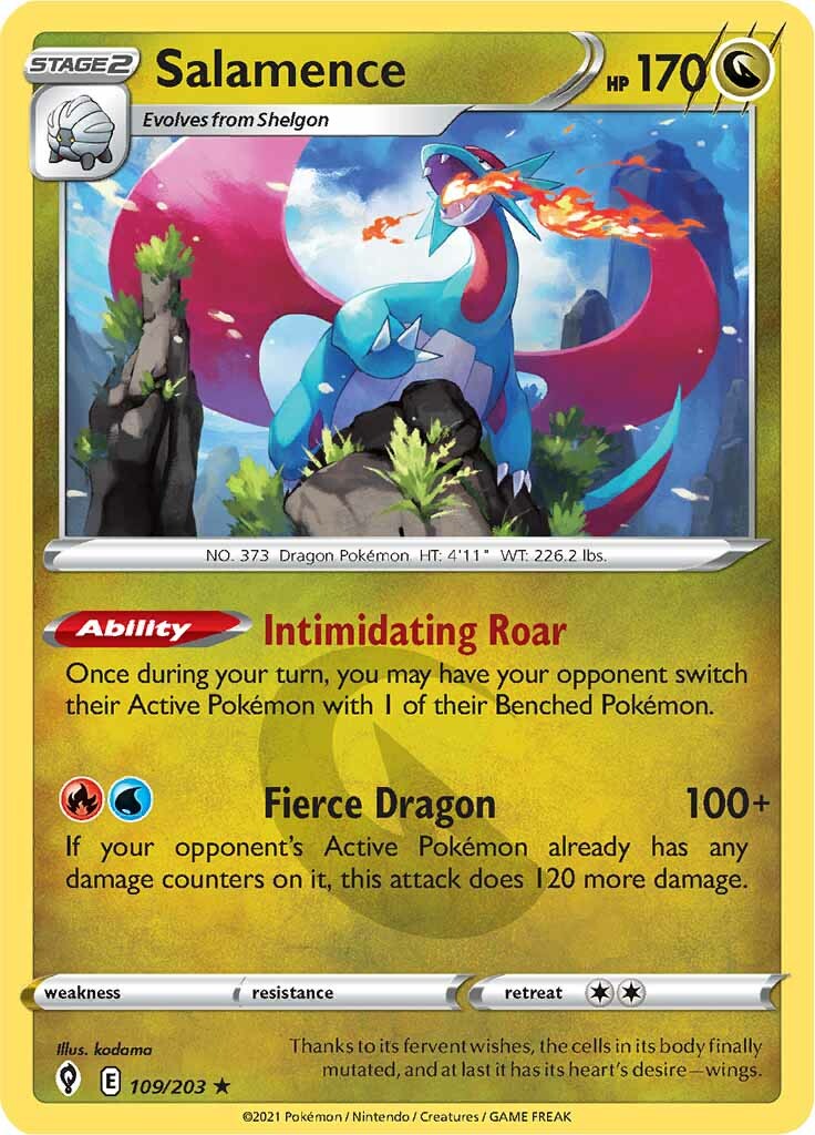 Salamence (109/203) [Sword & Shield: Evolving Skies] | Gear Gaming Bentonville