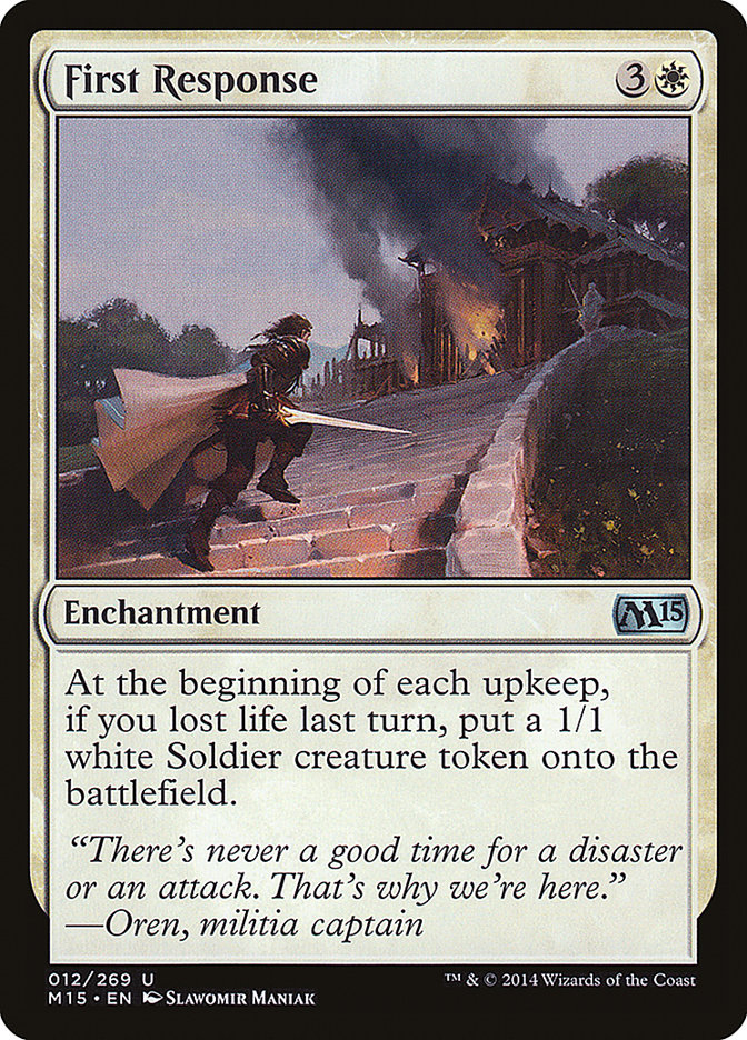 First Response [Magic 2015] | Gear Gaming Bentonville