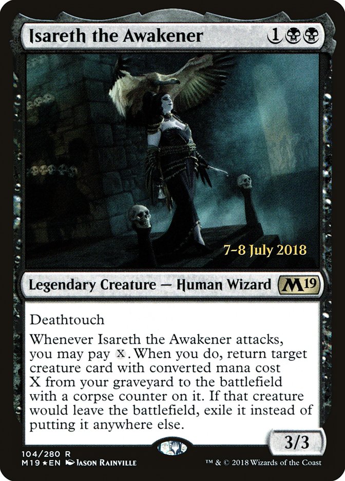 Isareth the Awakener [Core Set 2019 Prerelease Promos] | Gear Gaming Bentonville