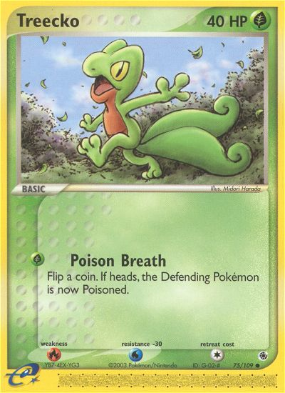 Treecko (75/109) [EX: Ruby & Sapphire] | Gear Gaming Bentonville