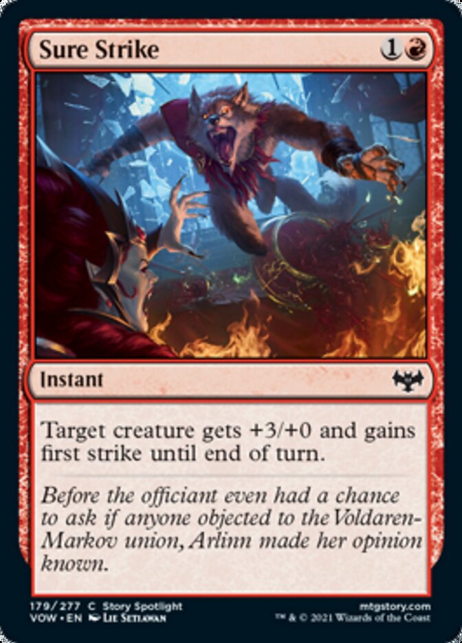 Sure Strike [Innistrad: Crimson Vow] | Gear Gaming Bentonville