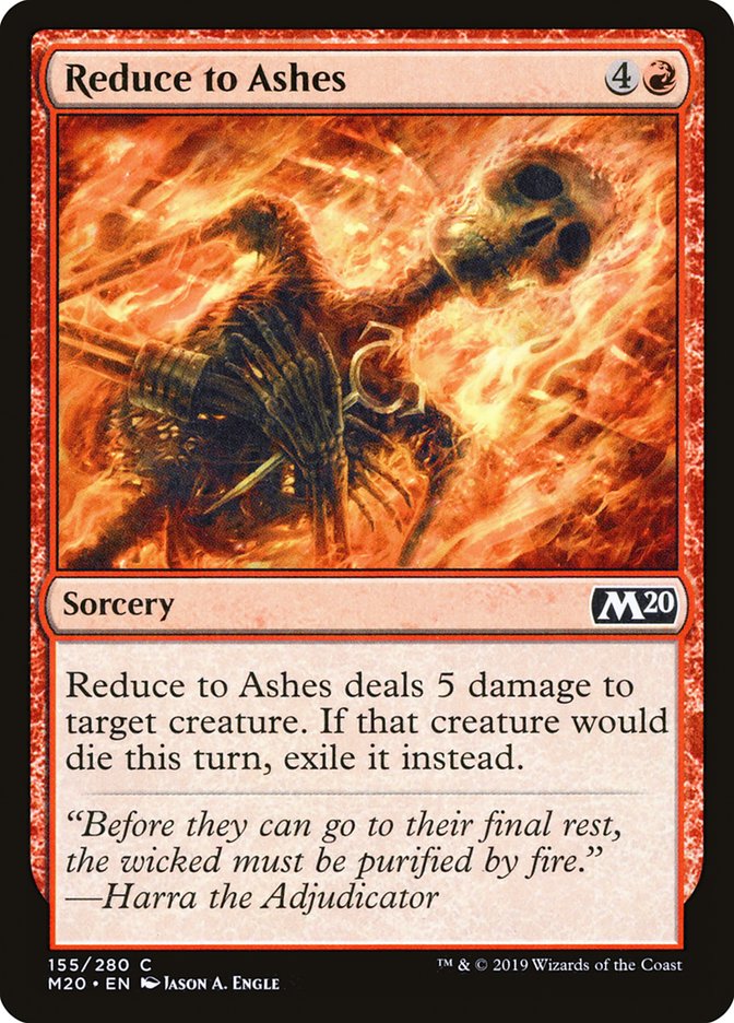 Reduce to Ashes [Core Set 2020] | Gear Gaming Bentonville