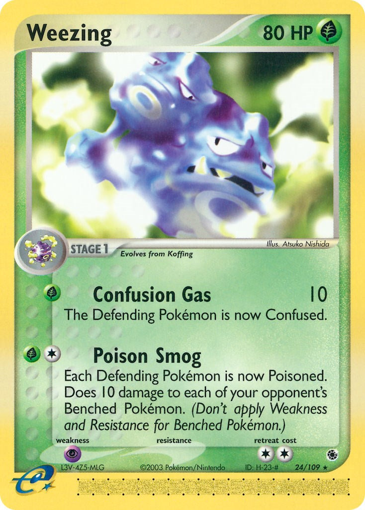 Weezing (24/109) [EX: Ruby & Sapphire] | Gear Gaming Bentonville