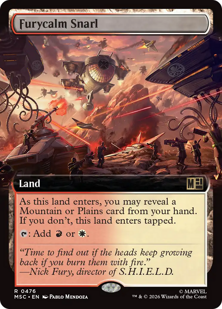 Furycalm Snarl (Extended Art) [Marvel Super Heroes Commander] | Gear Gaming Bentonville