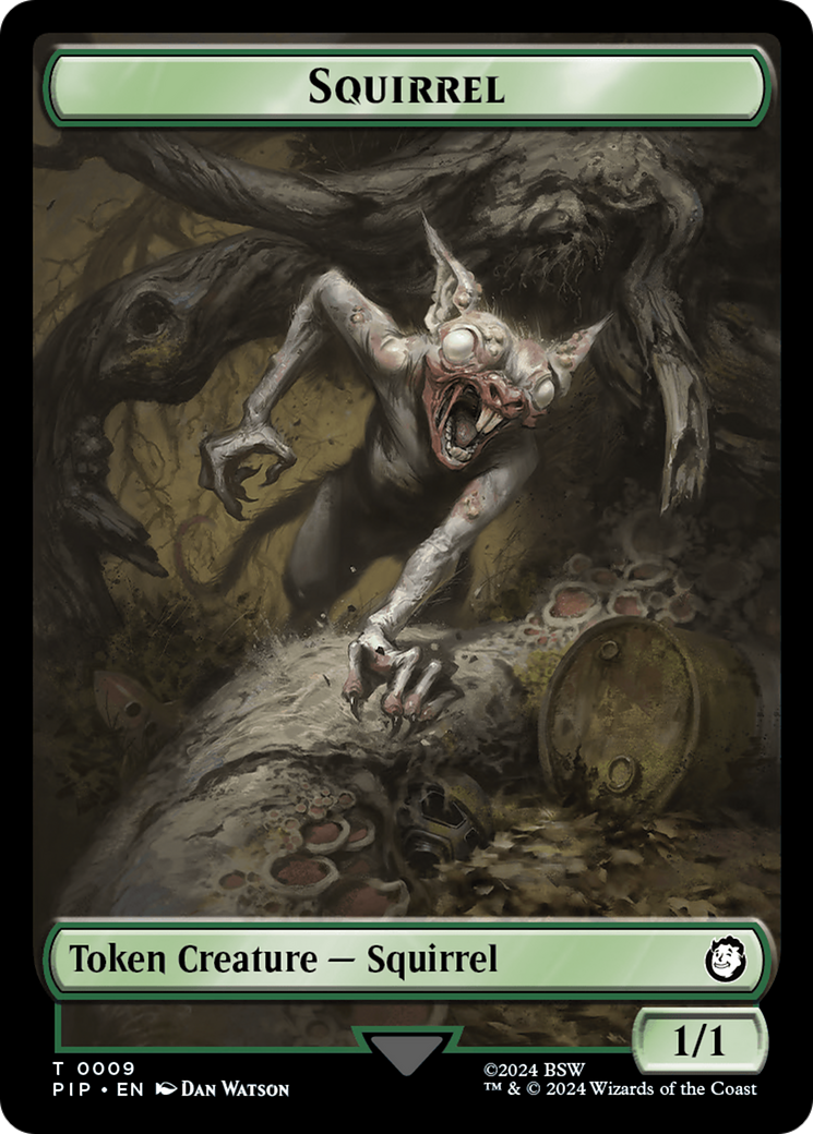 Energy Reserve // Squirrel Double-Sided Token [Fallout Tokens] | Gear Gaming Bentonville