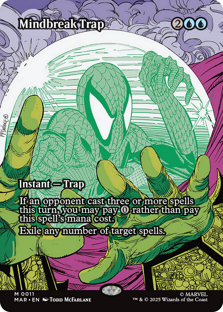 Mindbreak Trap (Borderless) [Marvel Universe: Eternal-Legal] | Gear Gaming Bentonville