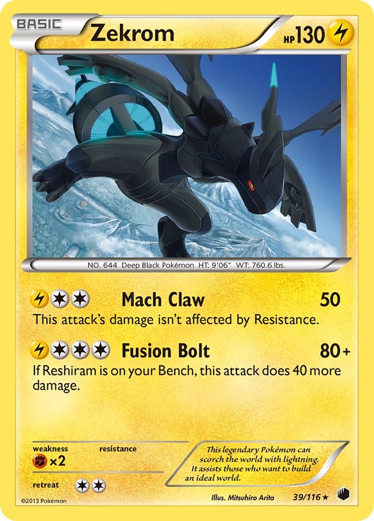 Zekrom (39/116) [Black & White: Plasma Freeze] | Gear Gaming Bentonville