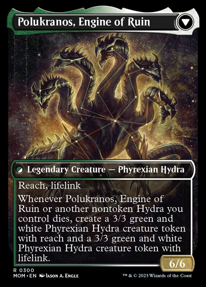 Polukranos Reborn // Polukranos, Engine of Ruin (Showcase Planar Booster Fun) [March of the Machine] | Gear Gaming Bentonville