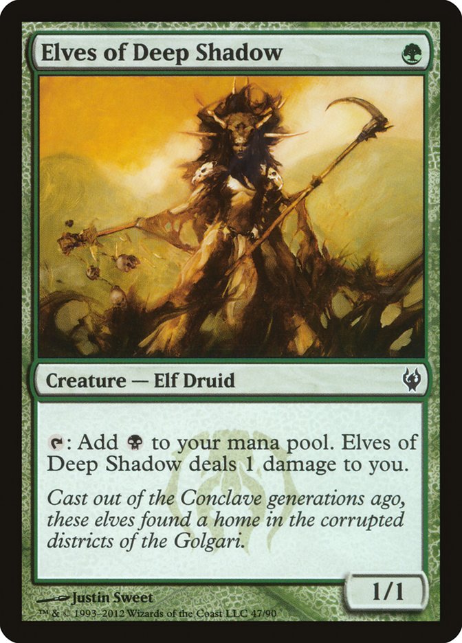 Elves of Deep Shadow [Duel Decks: Izzet vs. Golgari] | Gear Gaming Bentonville