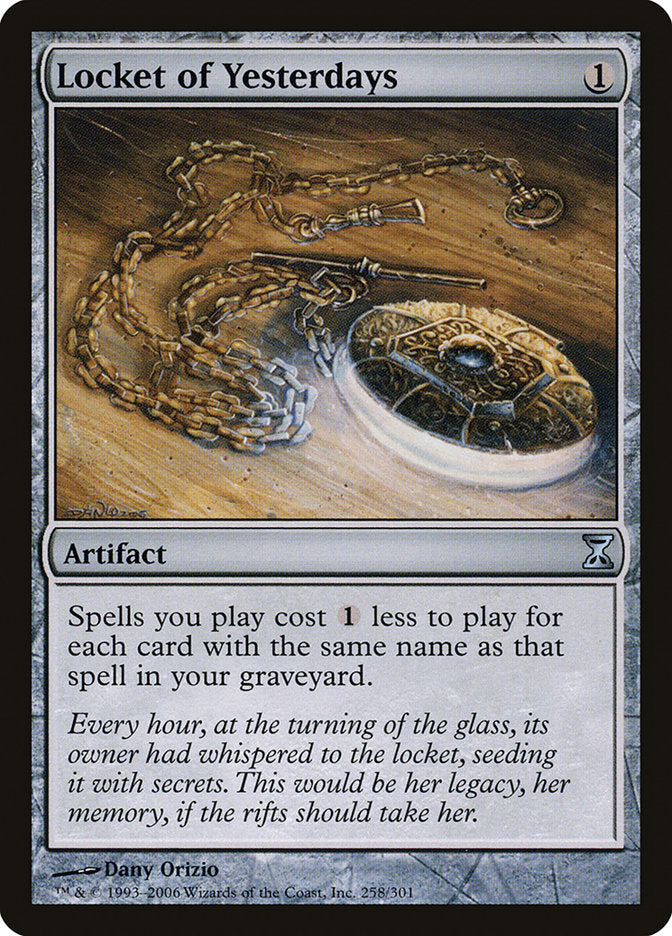 Locket of Yesterdays [Time Spiral] | Gear Gaming Bentonville